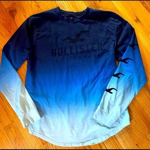 Hollister Gradient Long Sleeve Tee